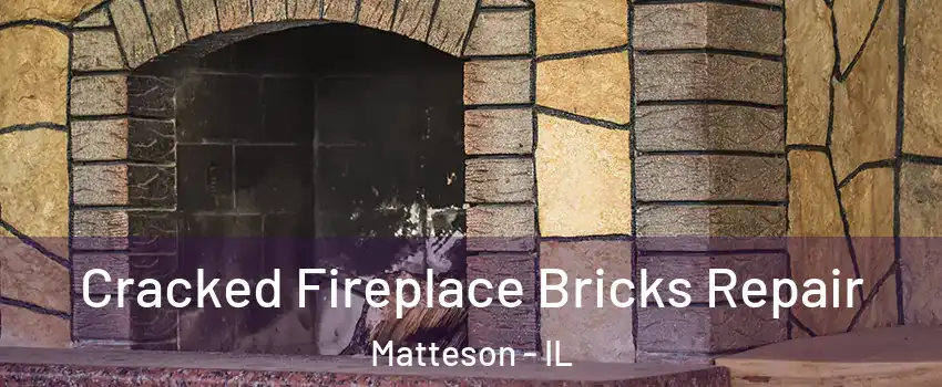  Cracked Fireplace Bricks Repair Matteson - IL