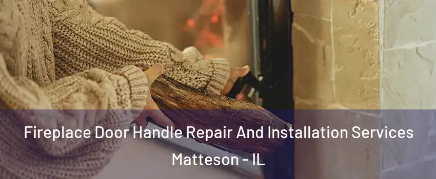  Fireplace Door Handle Repair And Installation Services Matteson - IL