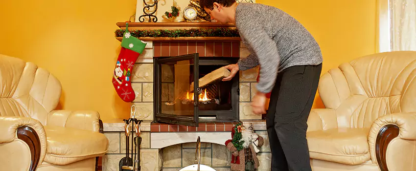 Gas to Wood-Burning Fireplace Conversion Services in Matteson, Illinois