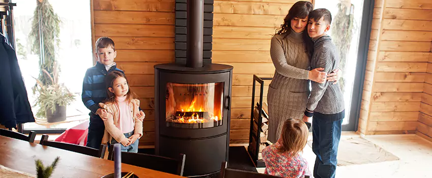 Morso Cast Iron Fireplace Insert Installation in Matteson, Illinois