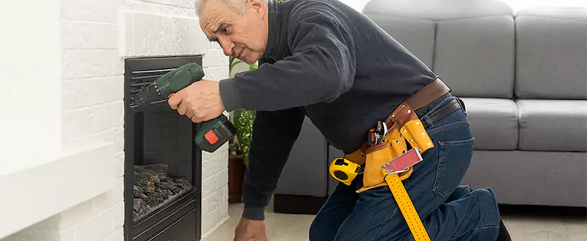 New Indoor Fireplace Installation in Matteson, Illinois