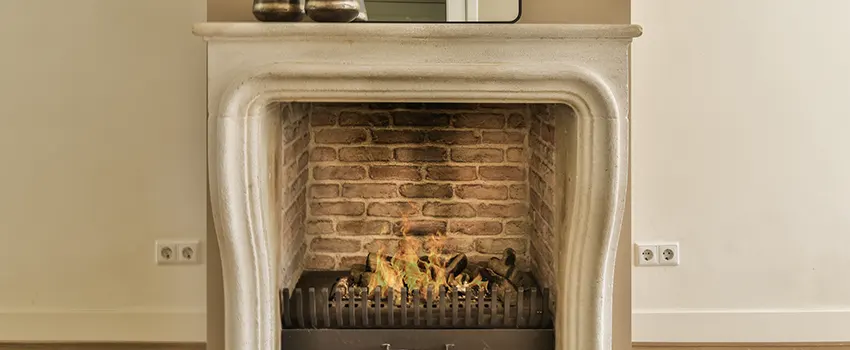 Vintage-style Fireplace Redesign in Matteson, Illinois