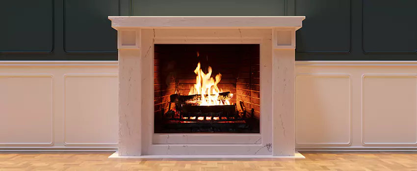 Open Flame Wood-Burning Fireplace Installation Services in Matteson, Illinois