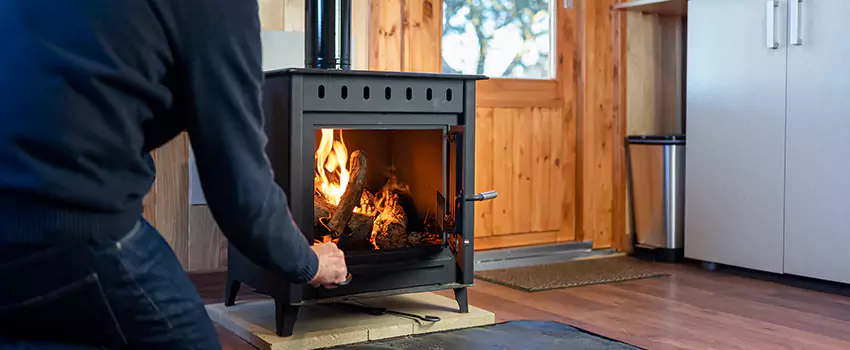 Open Hearth Wood Fireplace Installation in Matteson, IL