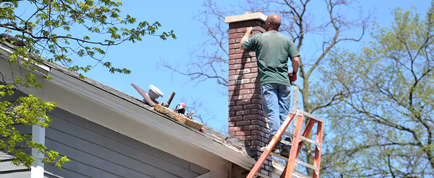 Vinyl and PVC Chimney Flashing Installation in Matteson, IL